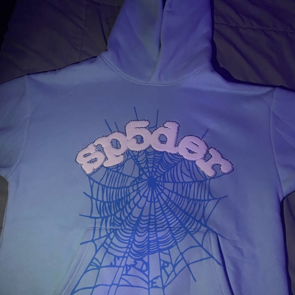 Sky blue Spyder hoodie